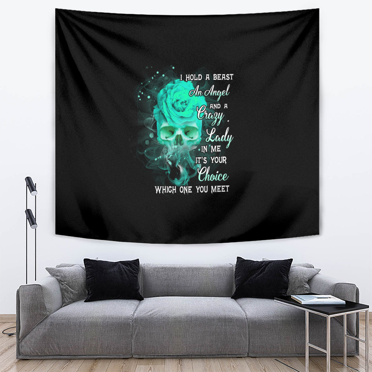 i-hold-a-beast-an-angel-crazy-lady-in-me-tapestry