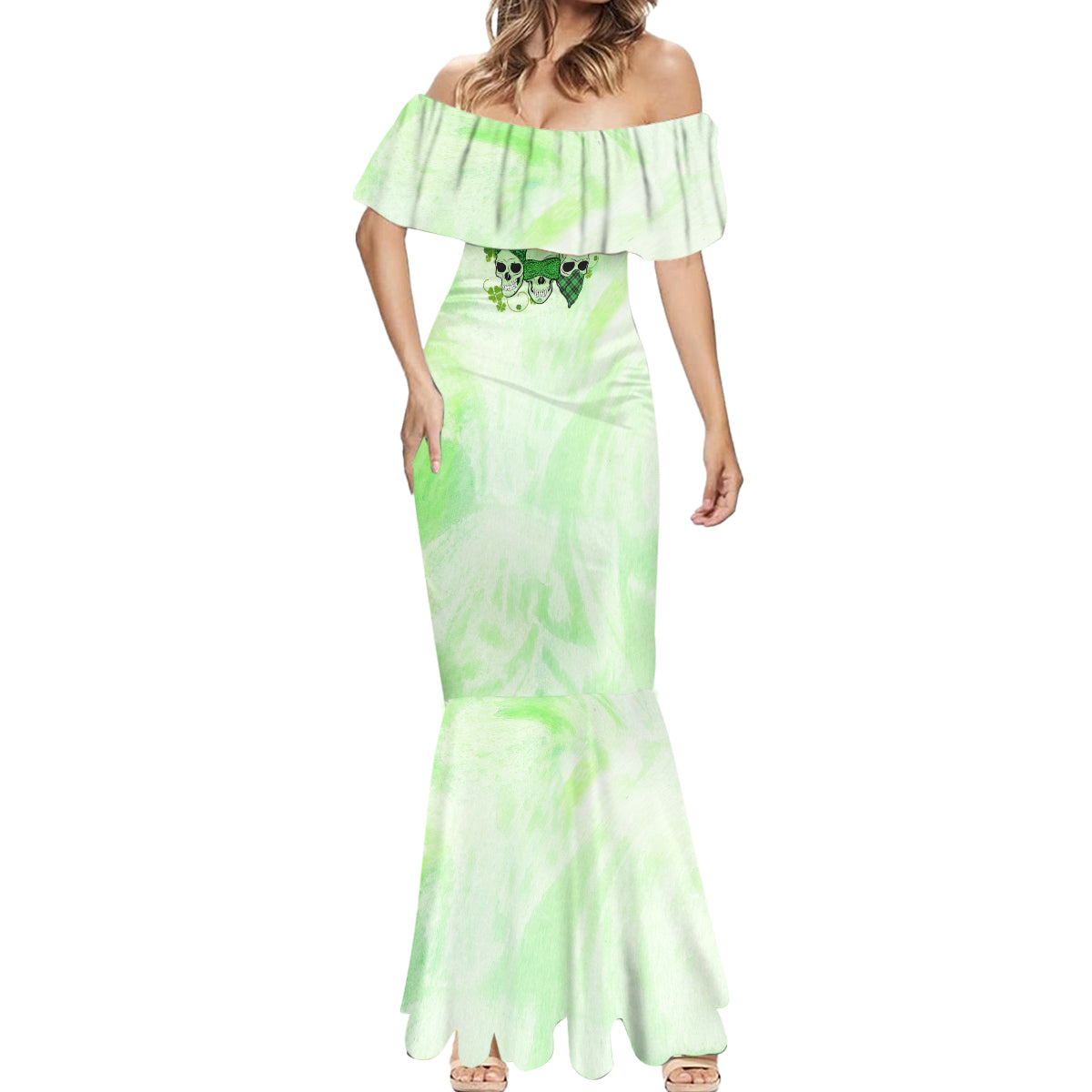 stuck-between-idk-idc-and-idgaf-rose-skull-patricks-day-mermaid-dress