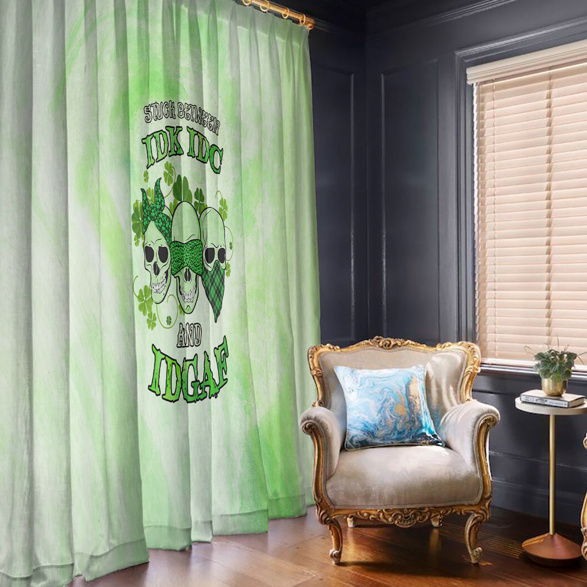 stuck-between-idk-idc-and-idgaf-rose-skull-patricks-day-window-curtain