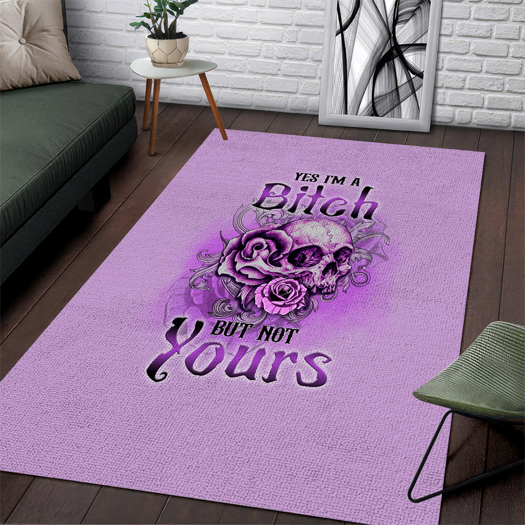 yes-im-a-b-but-not-yours-purple-area-rug