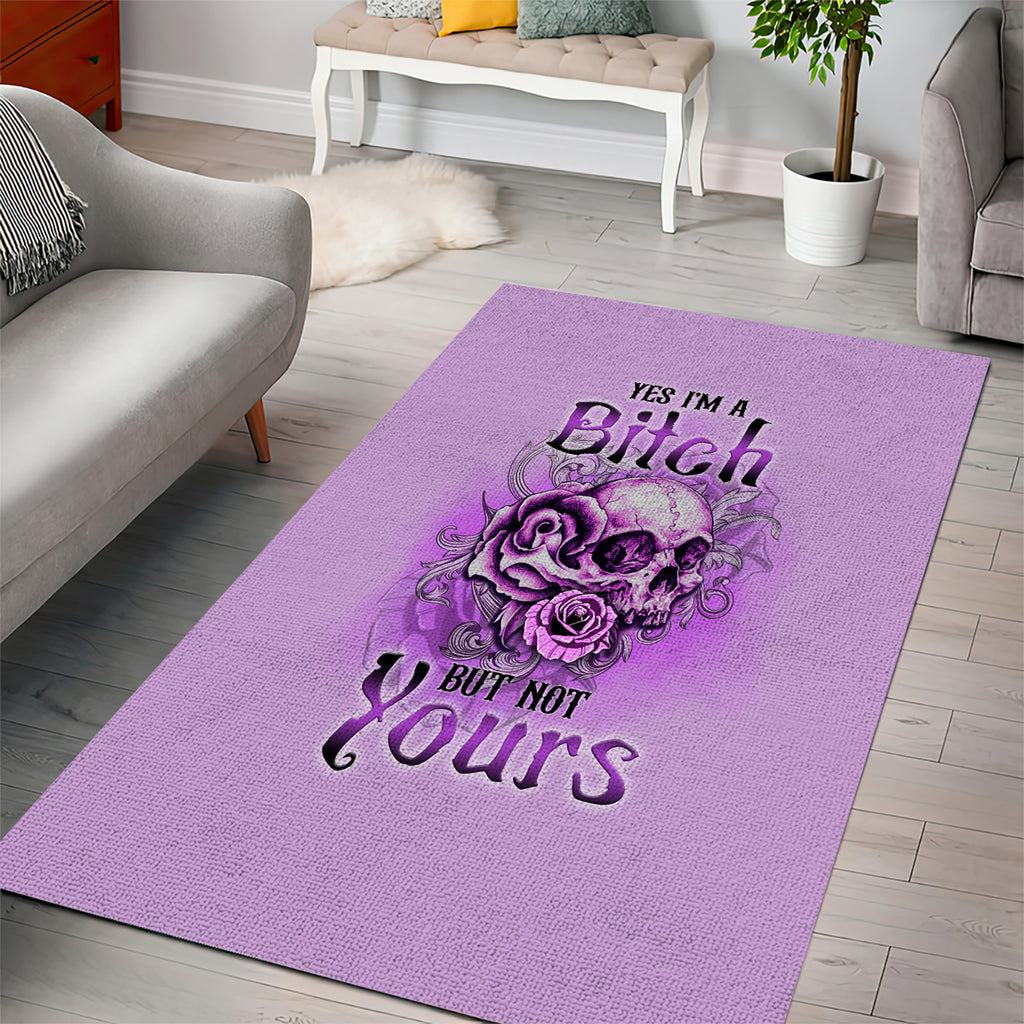 yes-im-a-b-but-not-yours-purple-area-rug