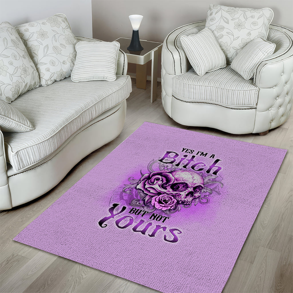 yes-im-a-b-but-not-yours-purple-area-rug