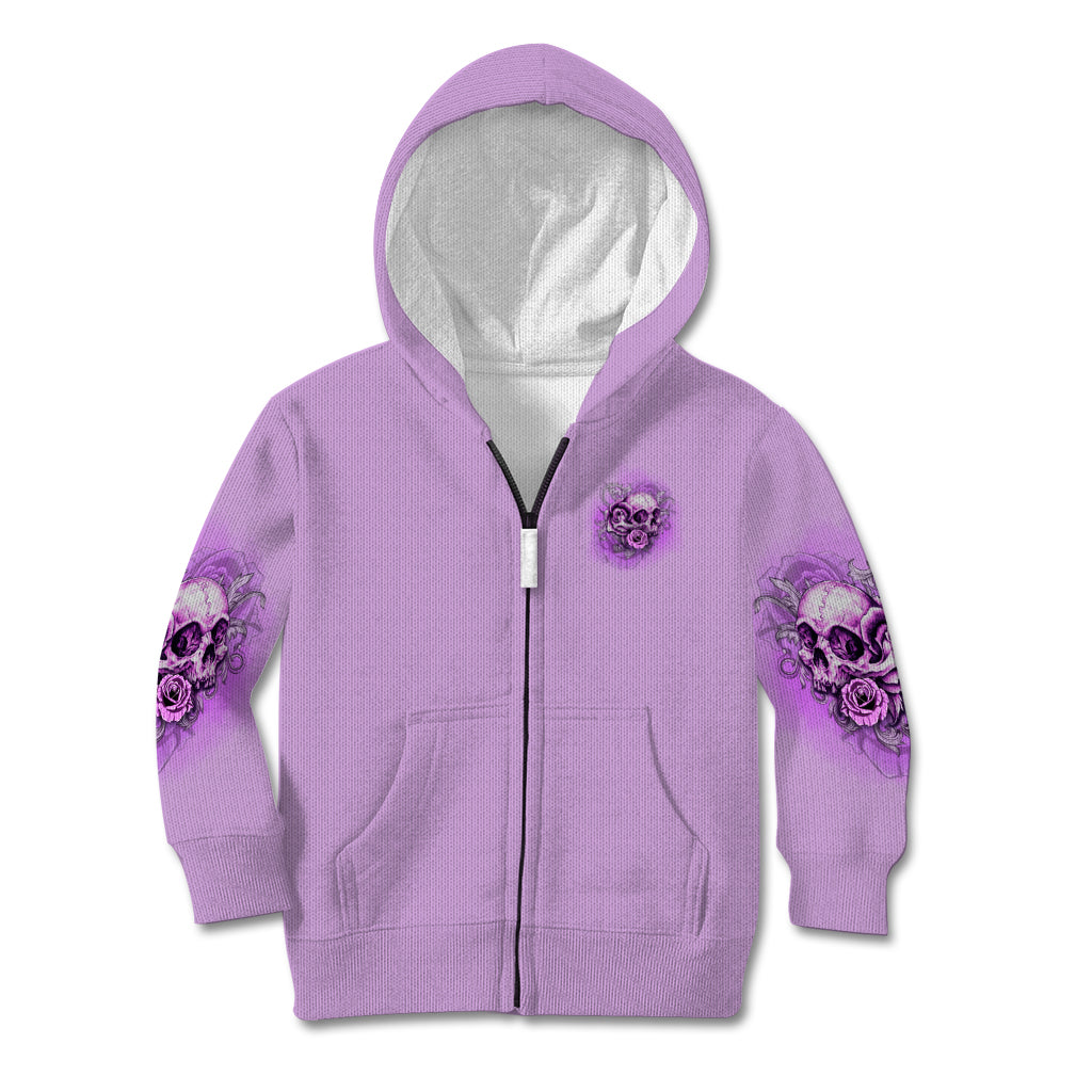 yes-im-a-b-but-not-yours-purple-kid-hoodie