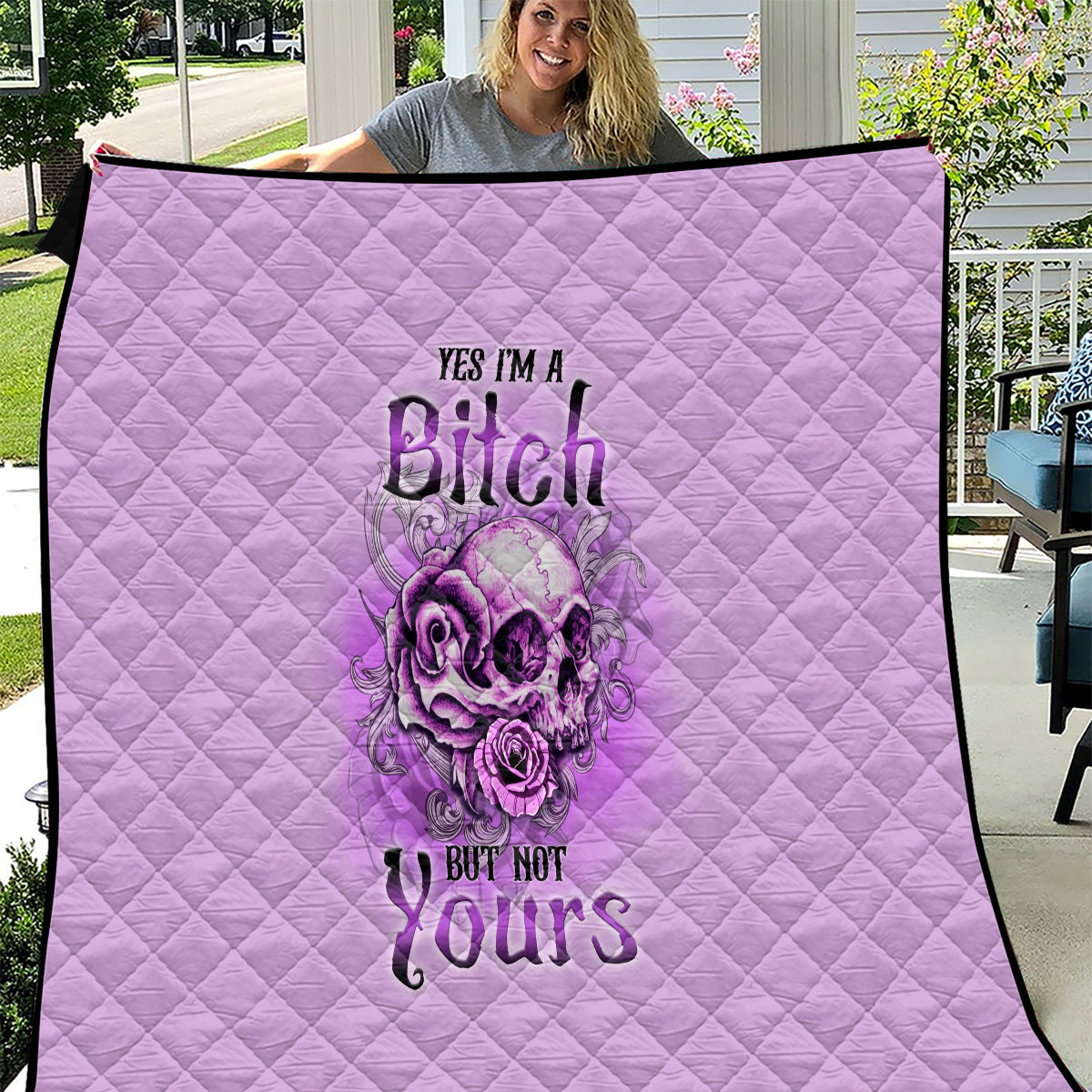 yes-im-a-b-but-not-yours-purple-quilt