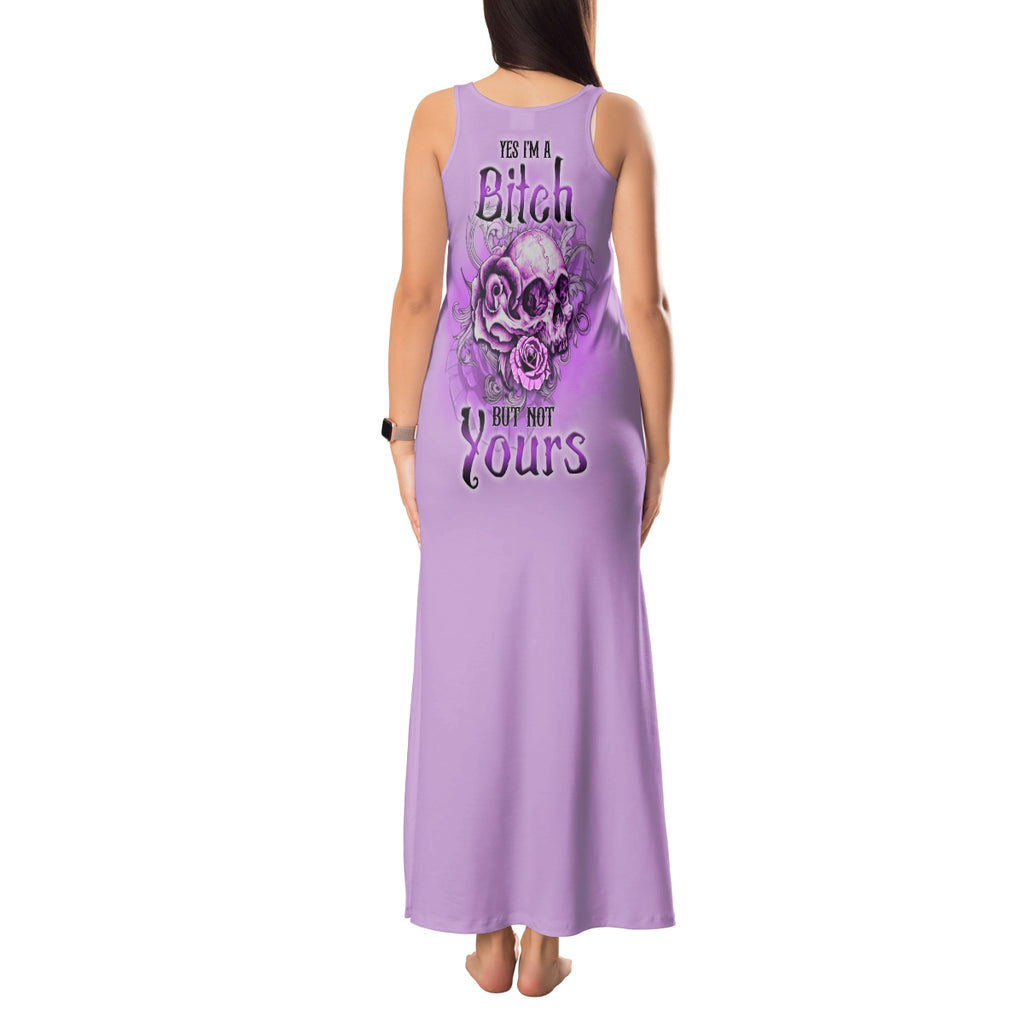yes-im-a-b-but-not-yours-purple-tank-maxi-dress