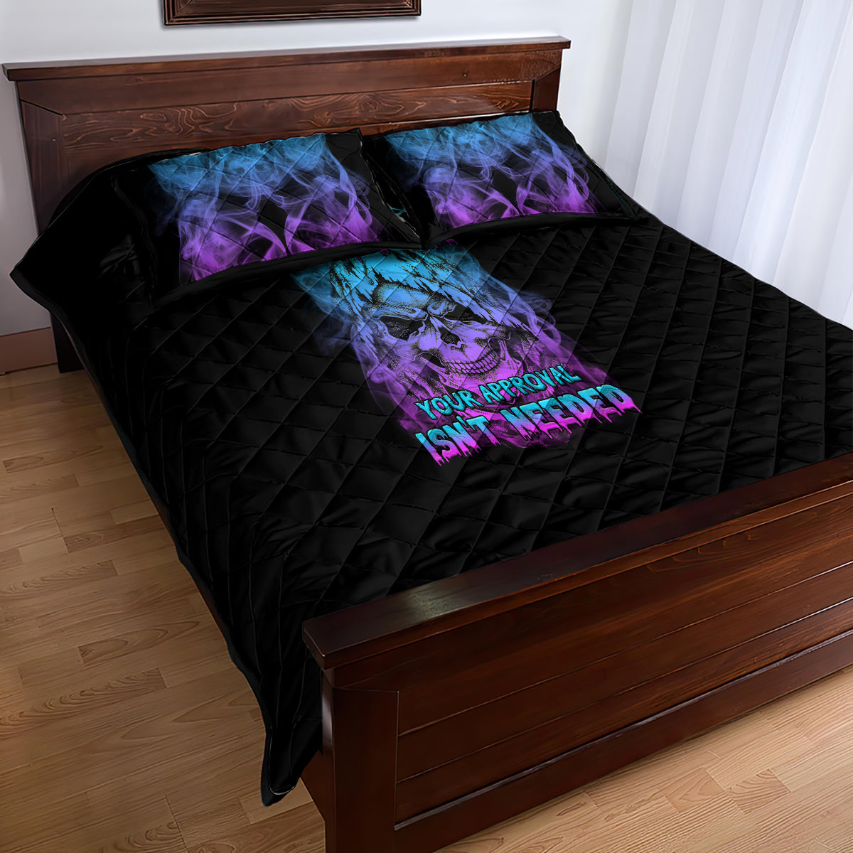 i-am-who-i-am-your-approval-isnt-needed-quilt-bed-set