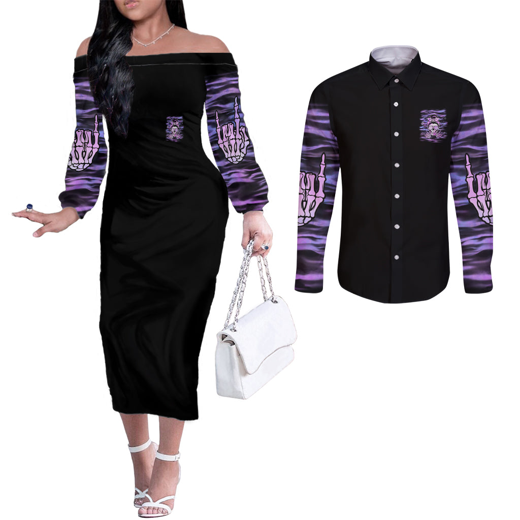 im-a-b-im-a-lover-im-a-crazy-mother-couples-matching-off-the-shoulder-long-sleeve-dress-and-long-sleeve-button-shirt