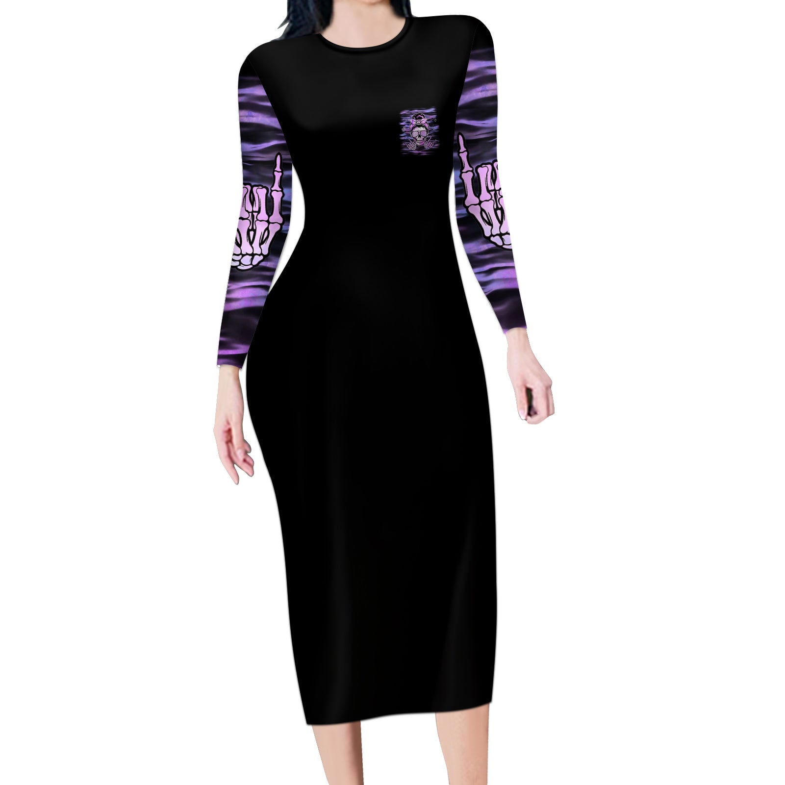 im-a-b-im-a-lover-im-a-crazy-mother-long-sleeve-bodycon-dress