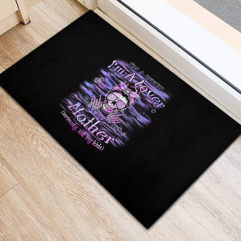 im-a-b-im-a-lover-im-a-crazy-mother-rubber-doormat