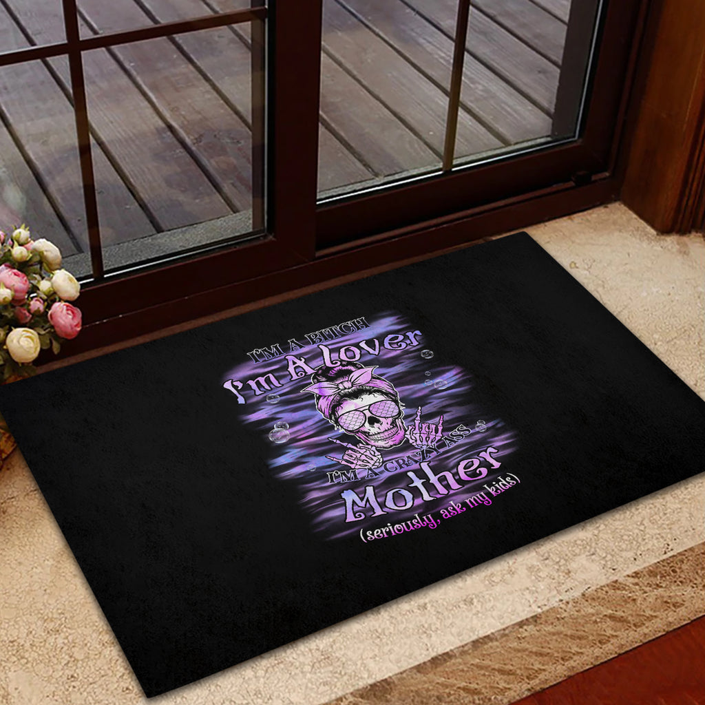 im-a-b-im-a-lover-im-a-crazy-mother-rubber-doormat