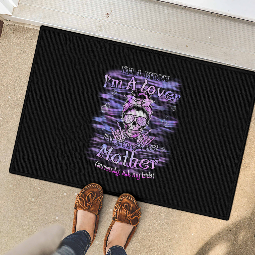 im-a-b-im-a-lover-im-a-crazy-mother-rubber-doormat