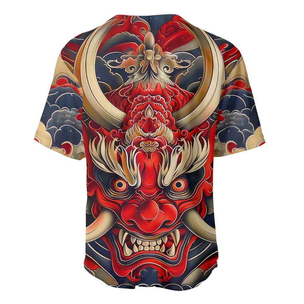 Oni Baseball Jersey Japan Art Style