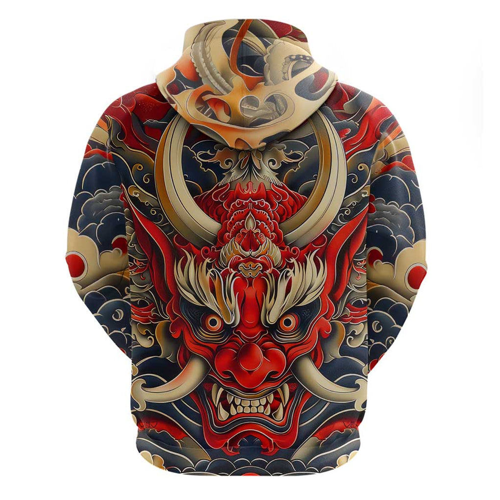 Oni Hoodie Japan Art Style