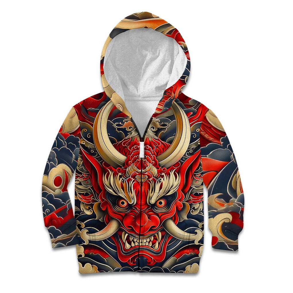 Oni Kid Hoodie Japan Art Style