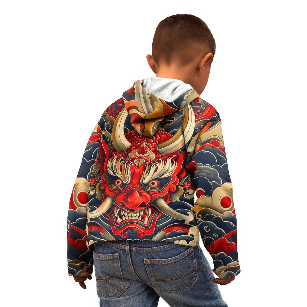 Oni Kid Hoodie Japan Art Style