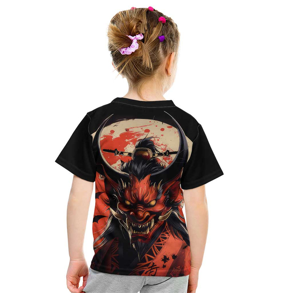 Oni Demon Kid T Shirt Japan Art Style