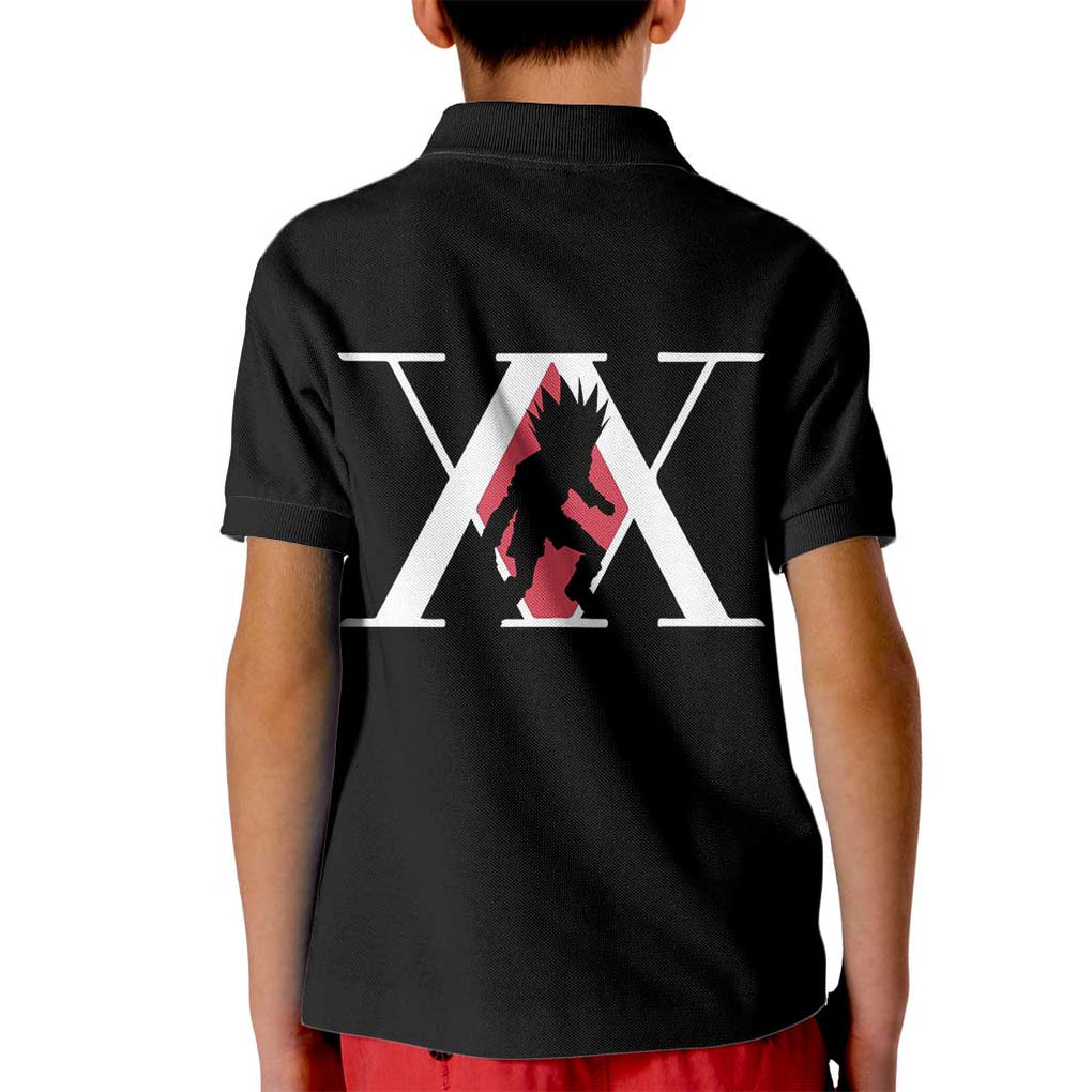 Gon - Hunter X Hunter Kid Polo Shirt Anime Style
