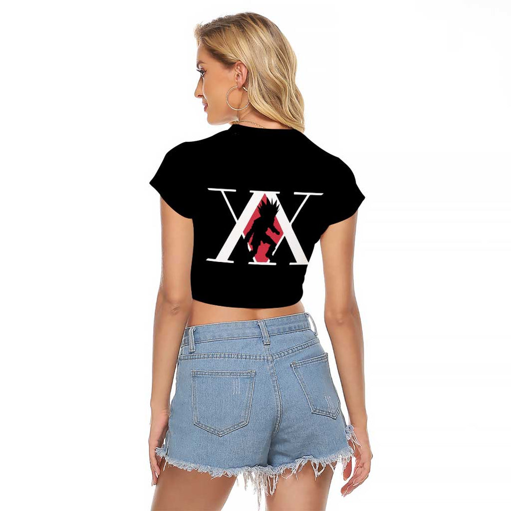 Gon - Hunter X Hunter Raglan Cropped T Shirt Anime Style
