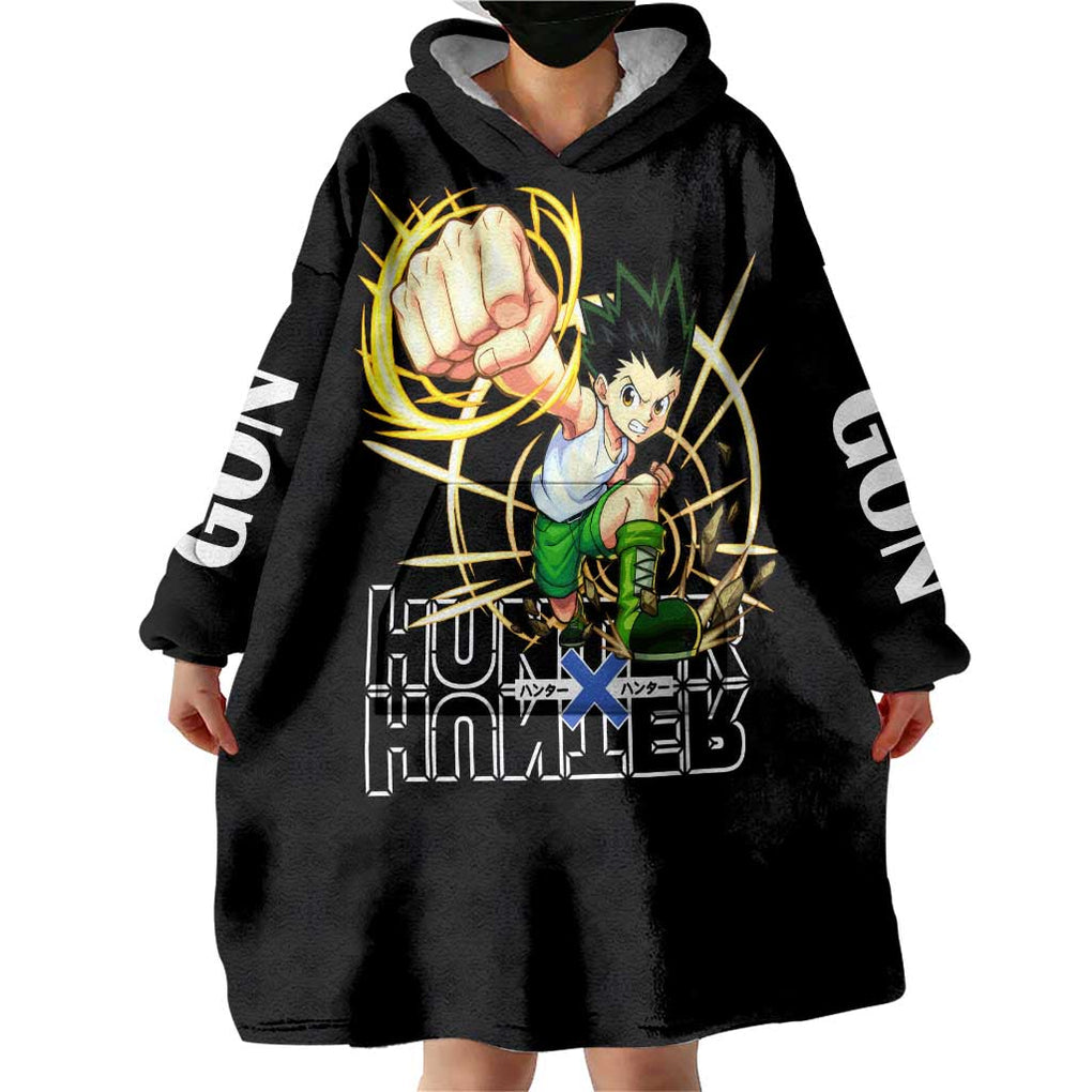 Gon - Hunter X Hunter Wearable Blanket Hoodie Anime Style