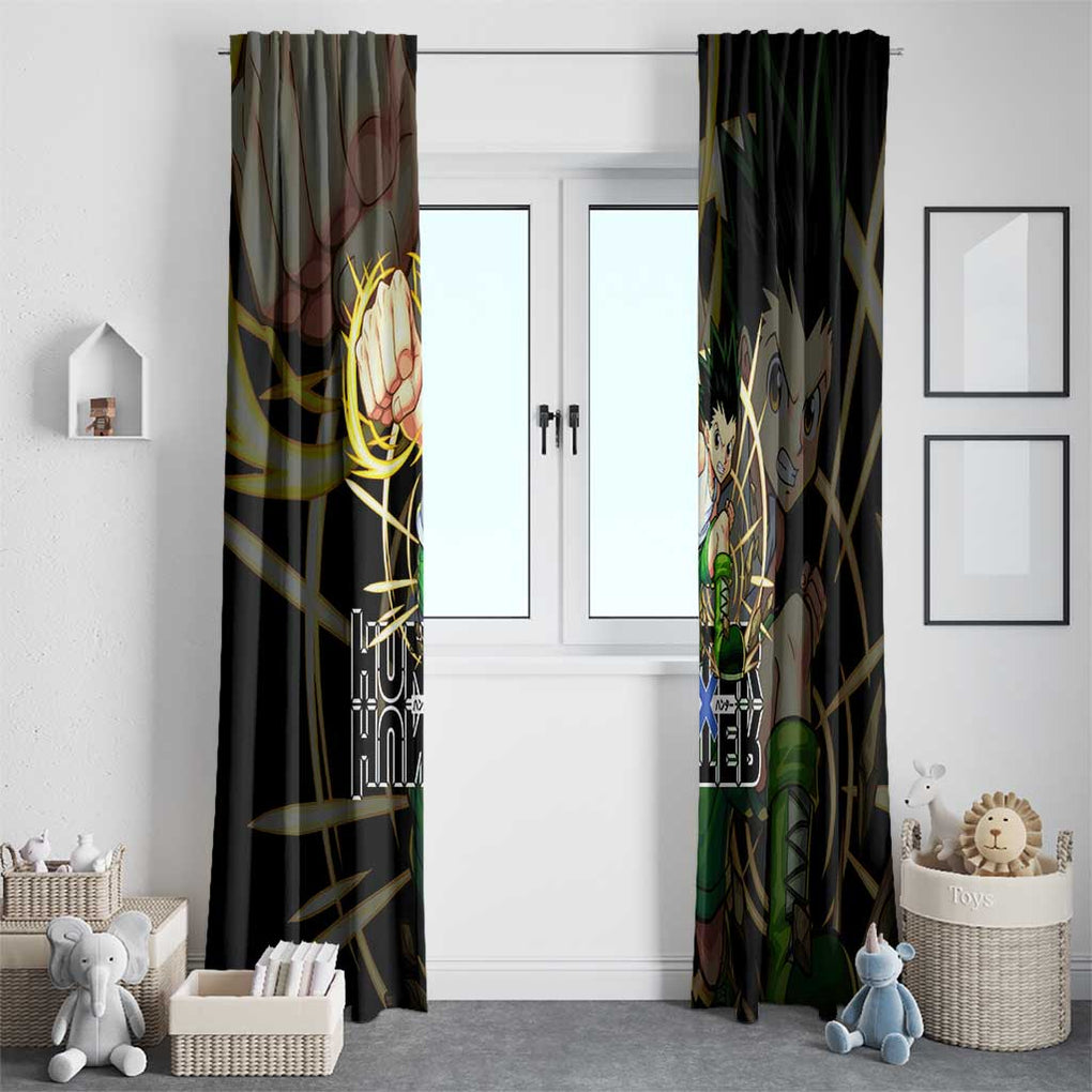 Gon - Hunter X Hunter Window Curtain Anime Style