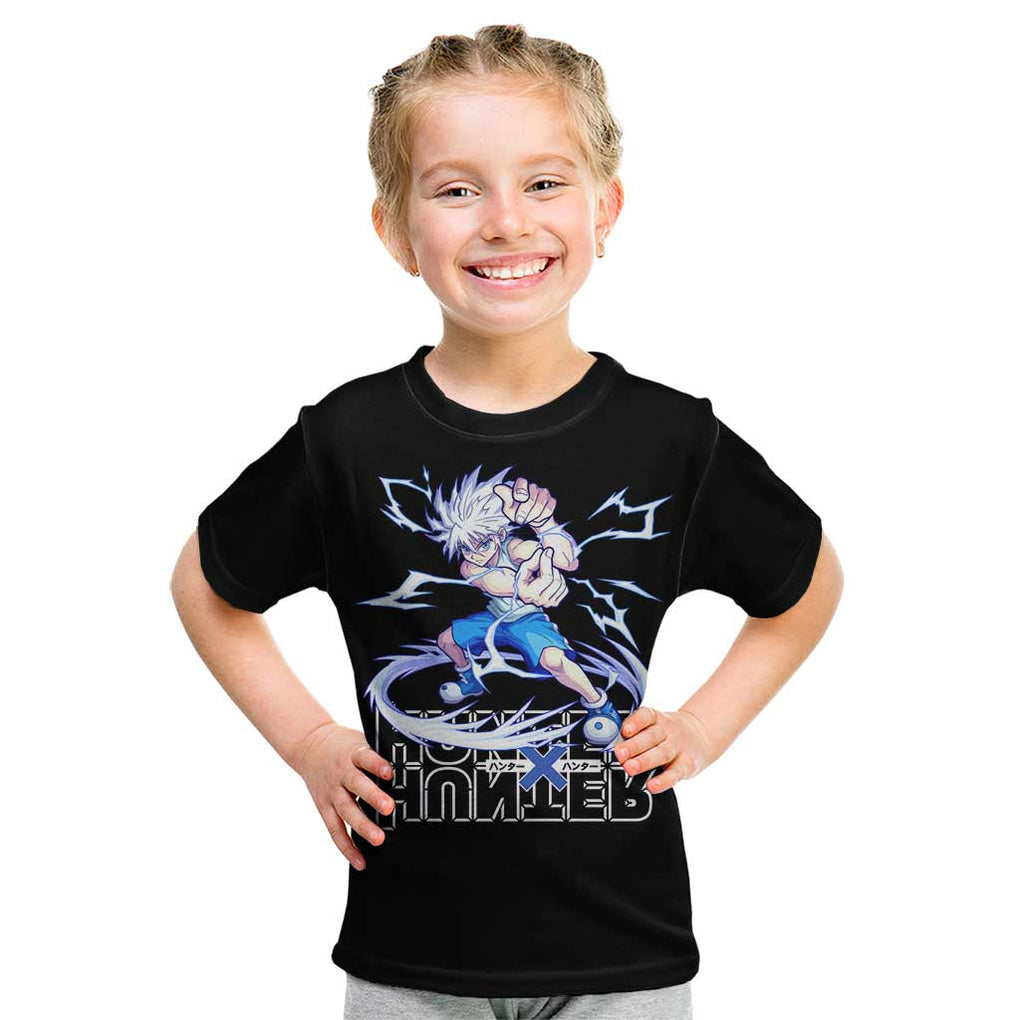 Killua Zoldyck  Hunter X Hunter Kid T Shirt Japan Art Style