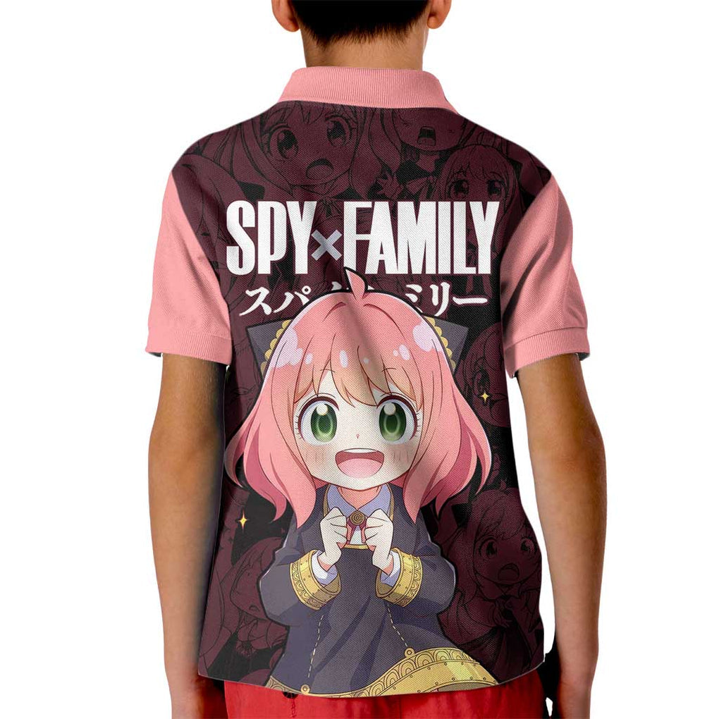 Anya - Spy x Family Kid Polo Shirt Anime Style