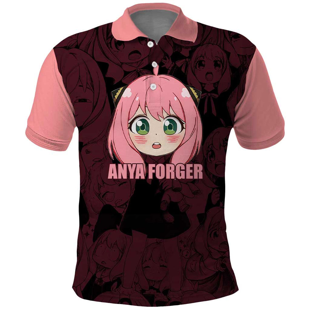 Anya - Spy x Family Polo Shirt Anime Style