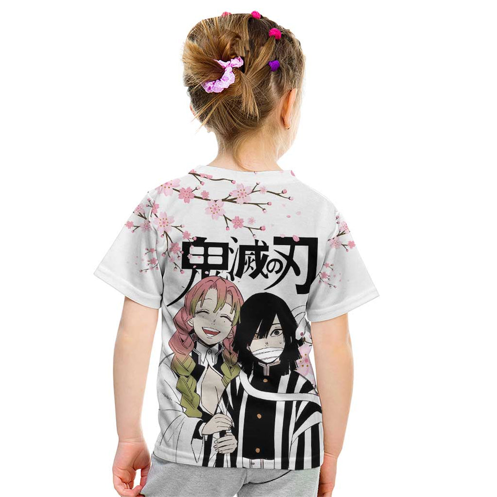 Mutsuri And Obanai - Demon Slayer Kid T Shirt Anime Style