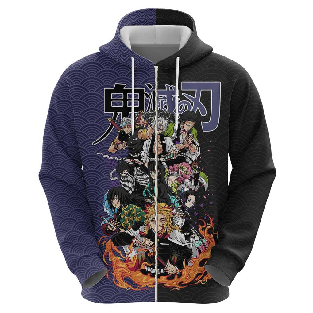 Hashira Team - Demon Slayer Hoodie Anime Style