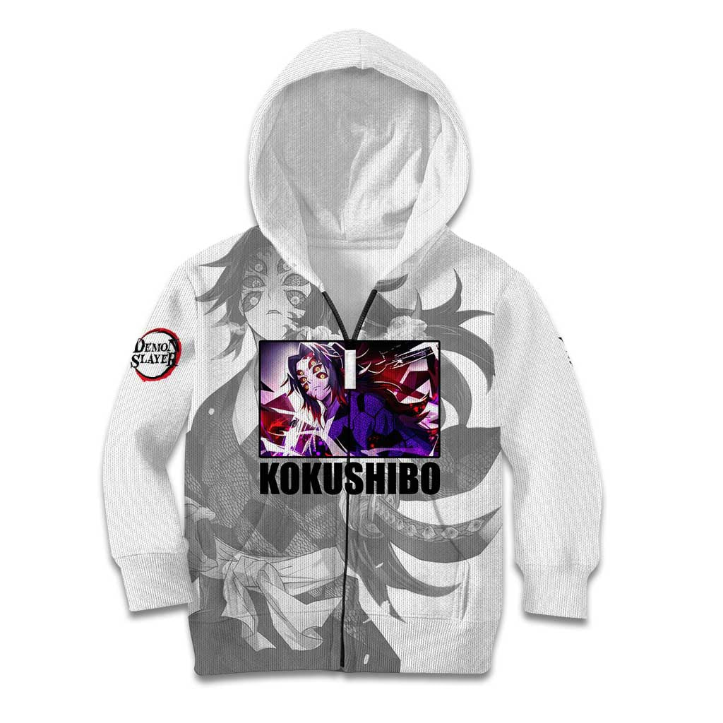 Kokushibo - Kimesu No Yaiba Kid Hoodie Japan Anime Style TS04
