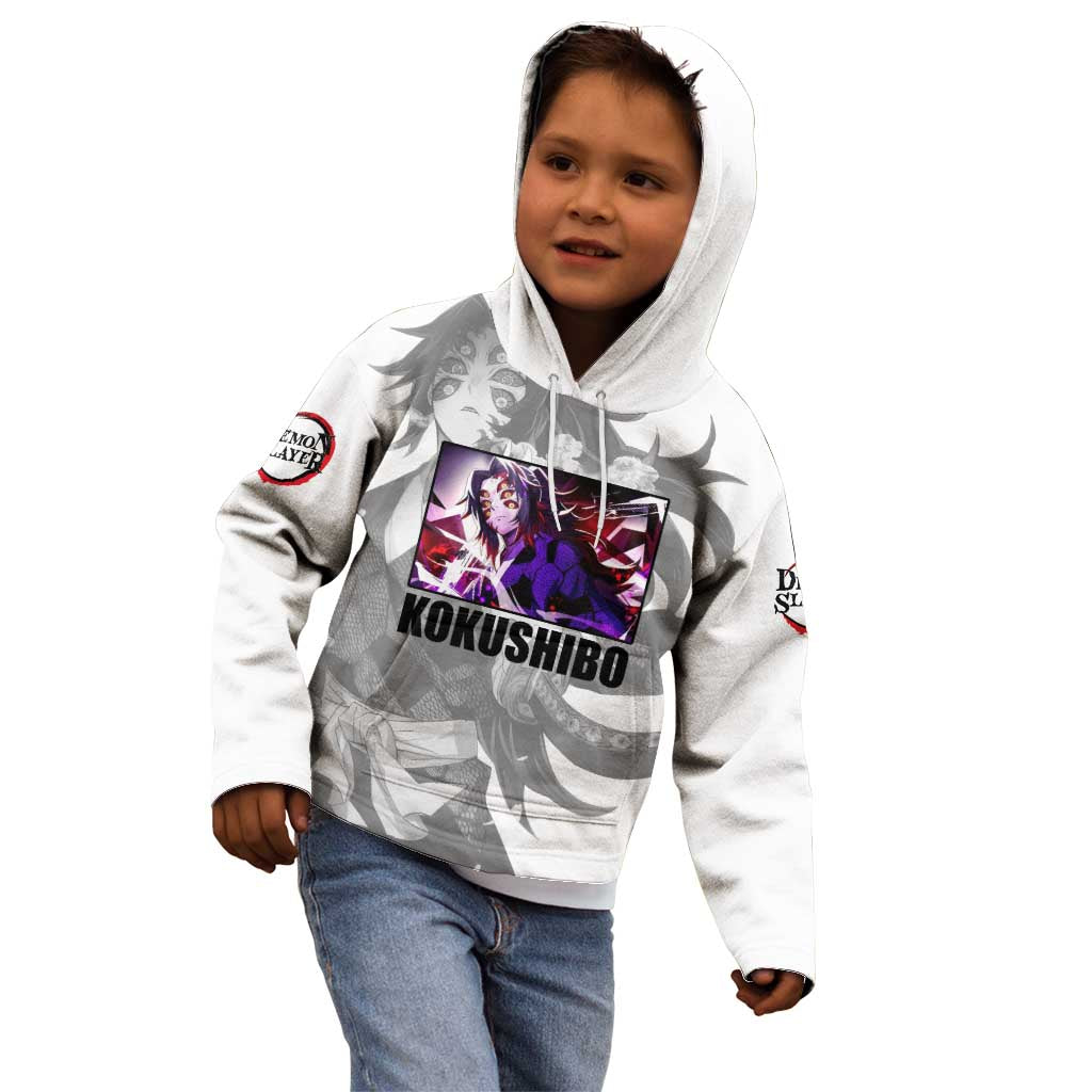 Kokushibo - Kimesu No Yaiba Kid Hoodie Japan Anime Style TS04