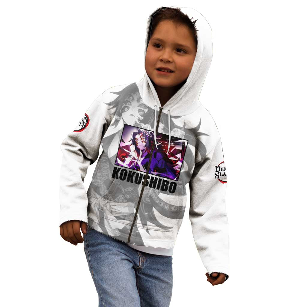 Kokushibo - Kimesu No Yaiba Kid Hoodie Japan Anime Style TS04
