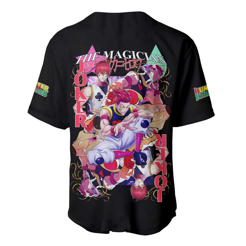 Hisoka V2 Hunter x Hunter Baseball Jersey Anime Style