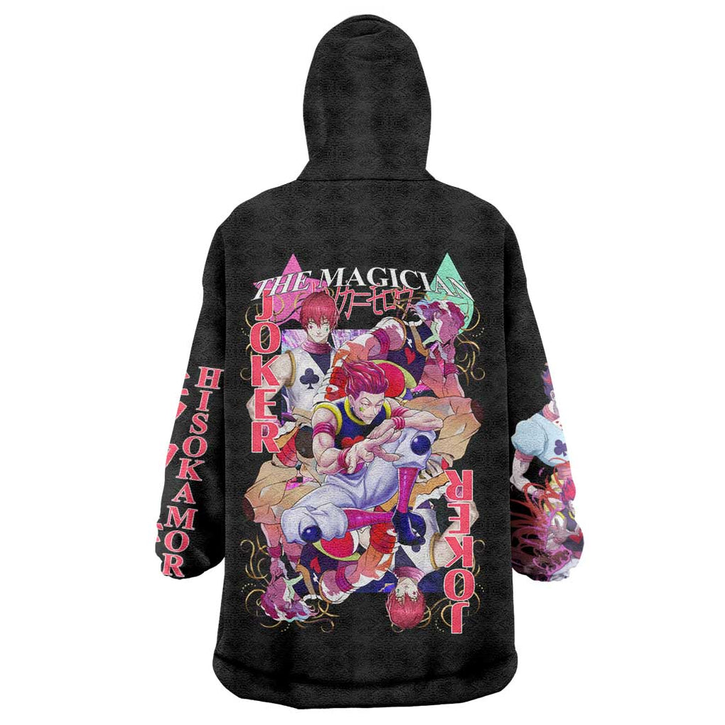 Hisoka V2 Hunter x Hunter Wearable Blanket Hoodie Anime Style
