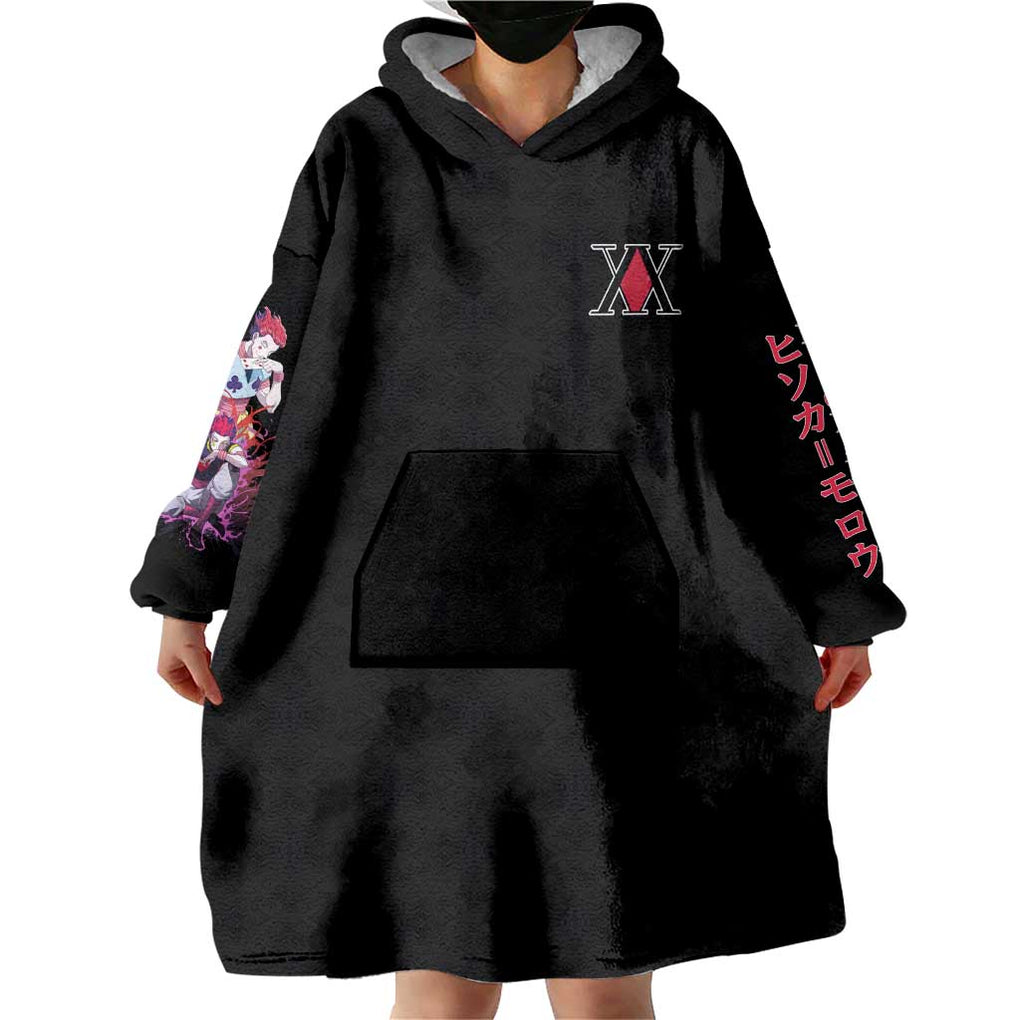 Hisoka V2 Hunter x Hunter Wearable Blanket Hoodie Anime Style