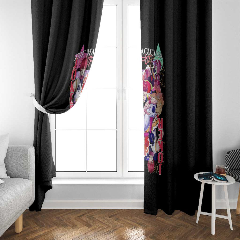 Hisoka V2 Hunter x Hunter Window Curtain Anime Style