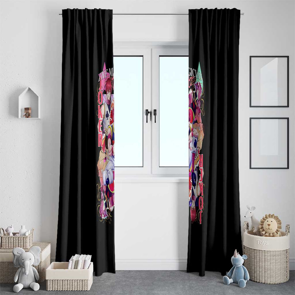 Hisoka V2 Hunter x Hunter Window Curtain Anime Style