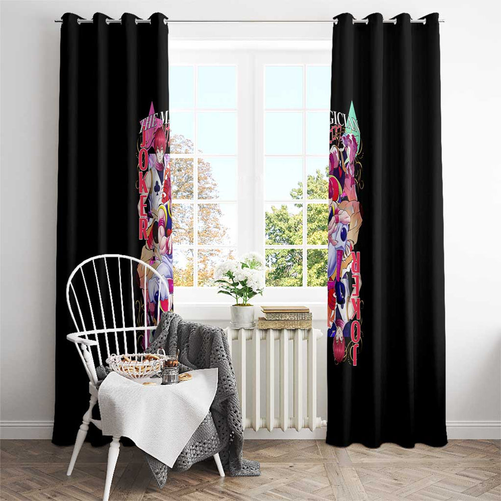 Hisoka V2 Hunter x Hunter Window Curtain Anime Style