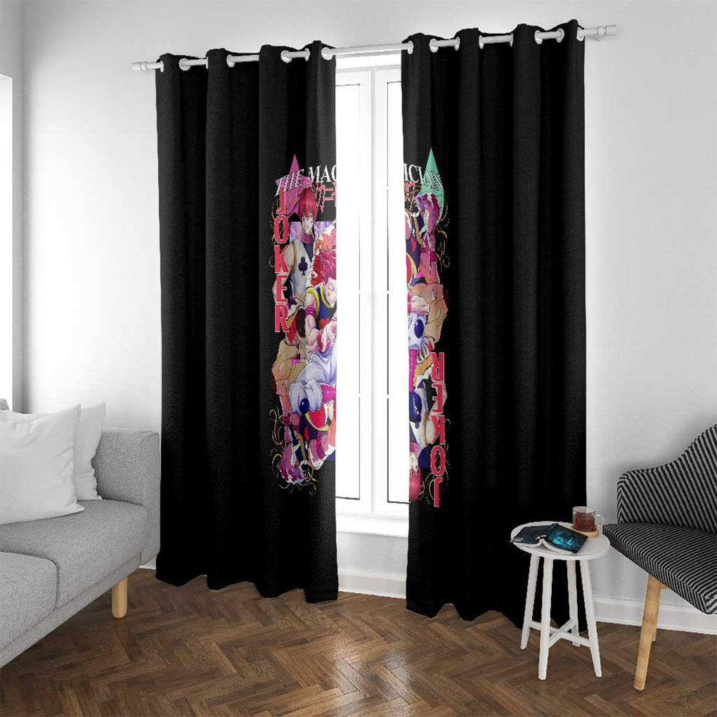 Hisoka V2 Hunter x Hunter Window Curtain Anime Style