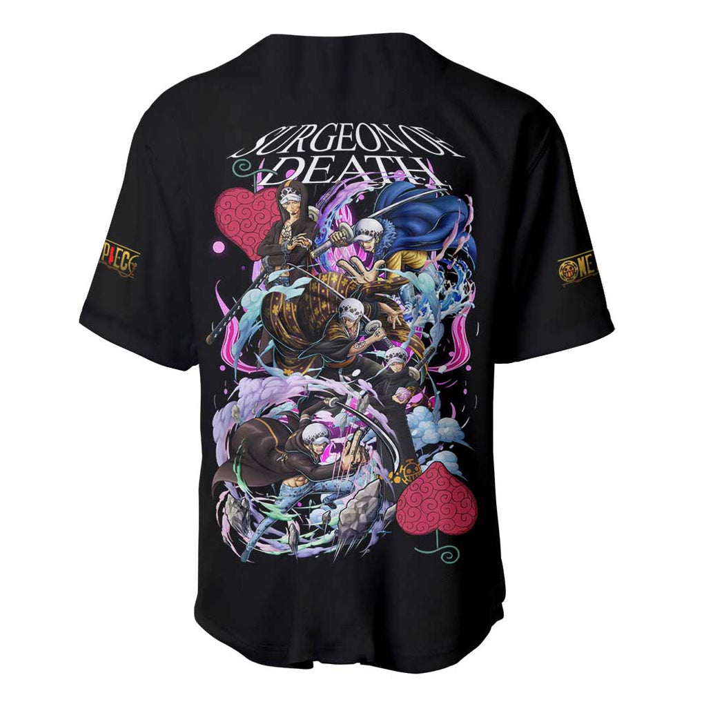 Trafalgar D. Law V4 One Piece Baseball Jersey Anime Style