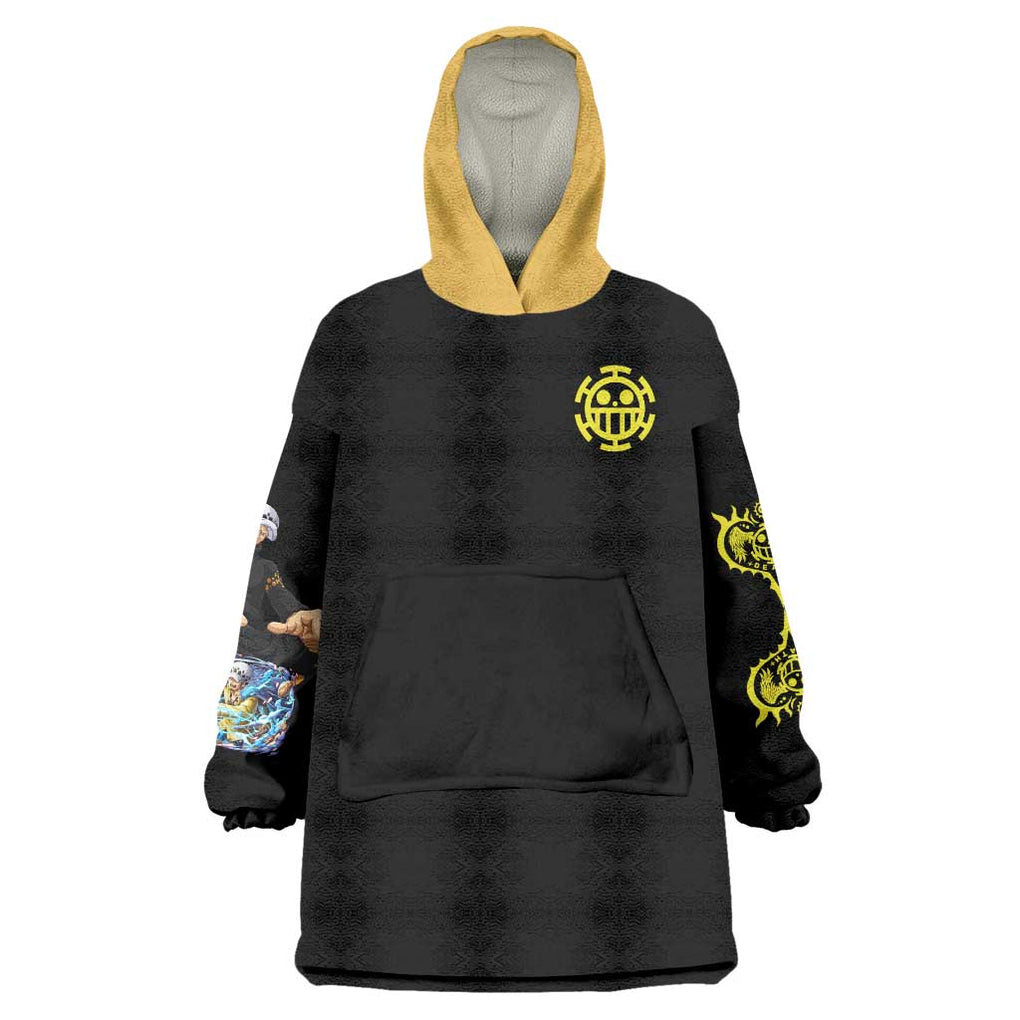 Trafalgar D. Law V4 One Piece Wearable Blanket Hoodie Anime Style