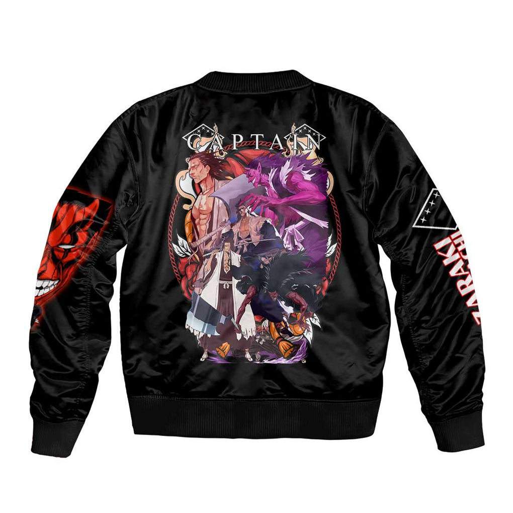 Zaraki Kenpachi V4 Bleach Bomber Jacket Anime Style
