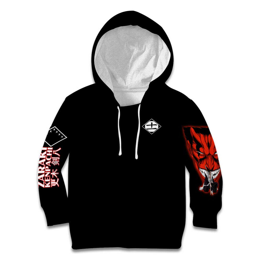 Zaraki Kenpachi V4 Bleach Kid Hoodie Anime Style