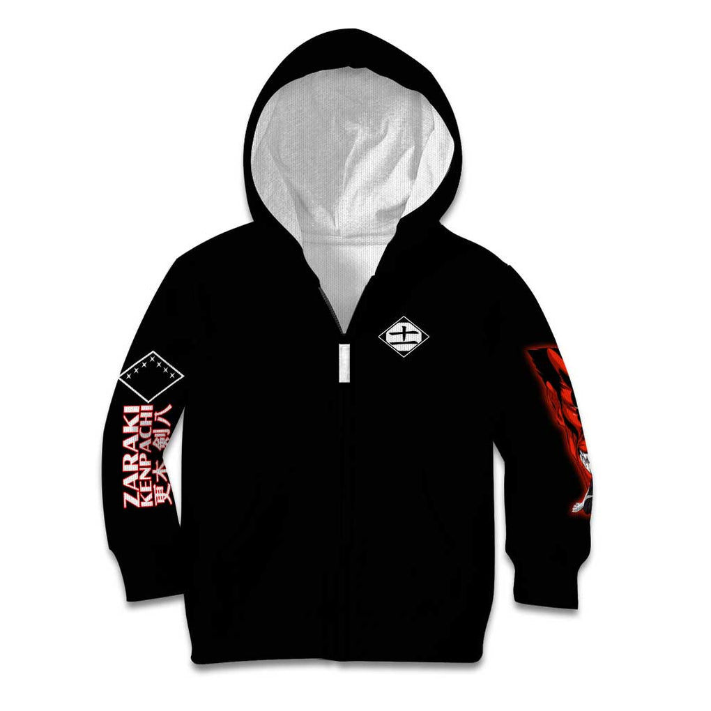 Zaraki Kenpachi V4 Bleach Kid Hoodie Anime Style