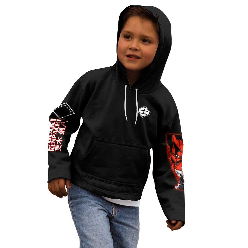 Zaraki Kenpachi V4 Bleach Kid Hoodie Anime Style