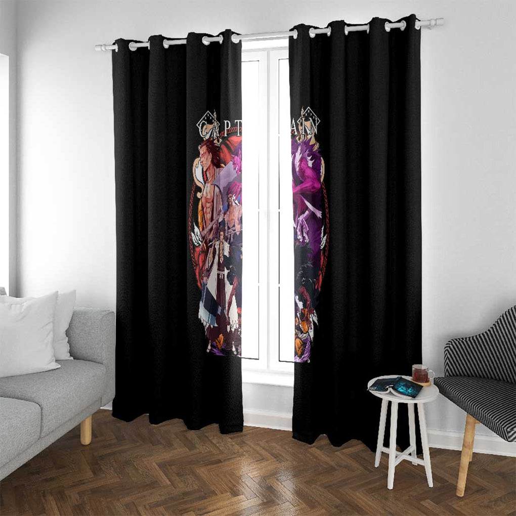 Zaraki Kenpachi V4 Bleach Window Curtain Anime Style