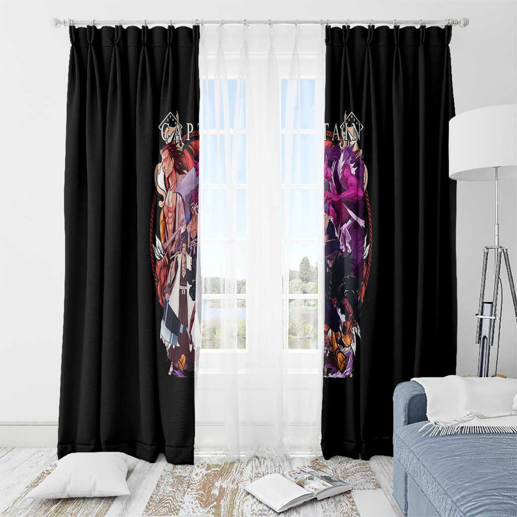 Zaraki Kenpachi V4 Bleach Window Curtain Anime Style