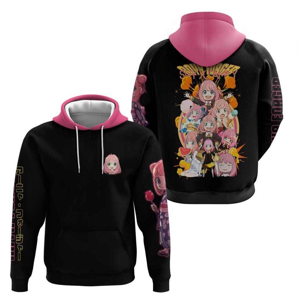 Anya Forger V2 Spy x Family Hoodie Anime Style