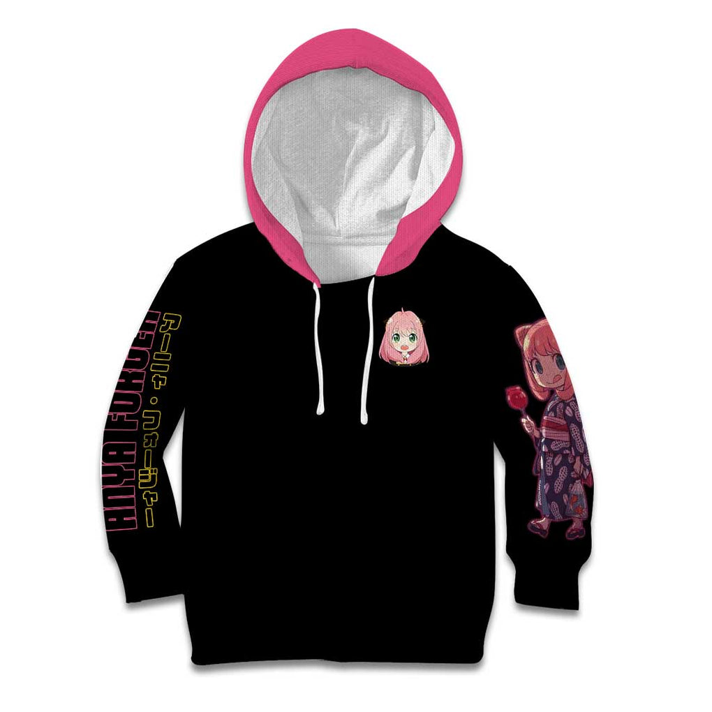 Anya Forger V2 Spy x Family Kid Hoodie Anime Style