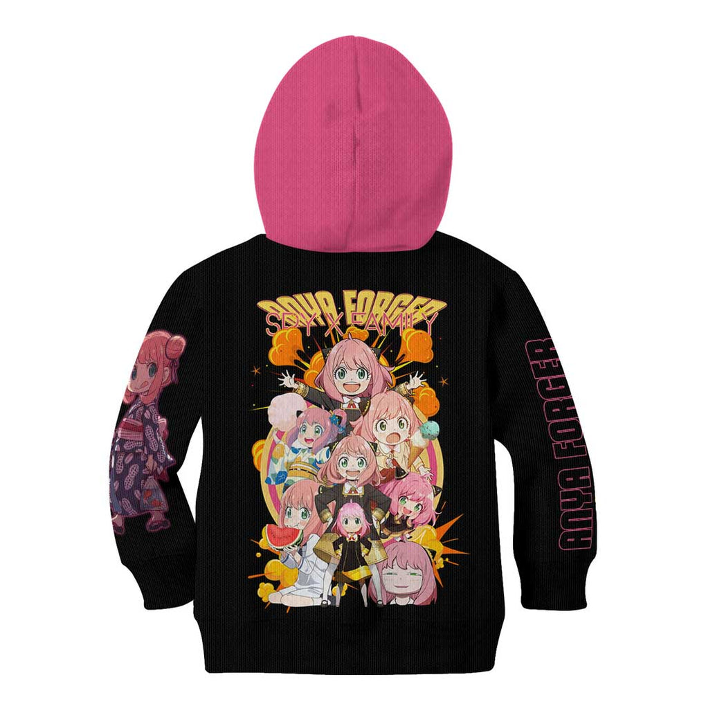 Anya Forger V2 Spy x Family Kid Hoodie Anime Style